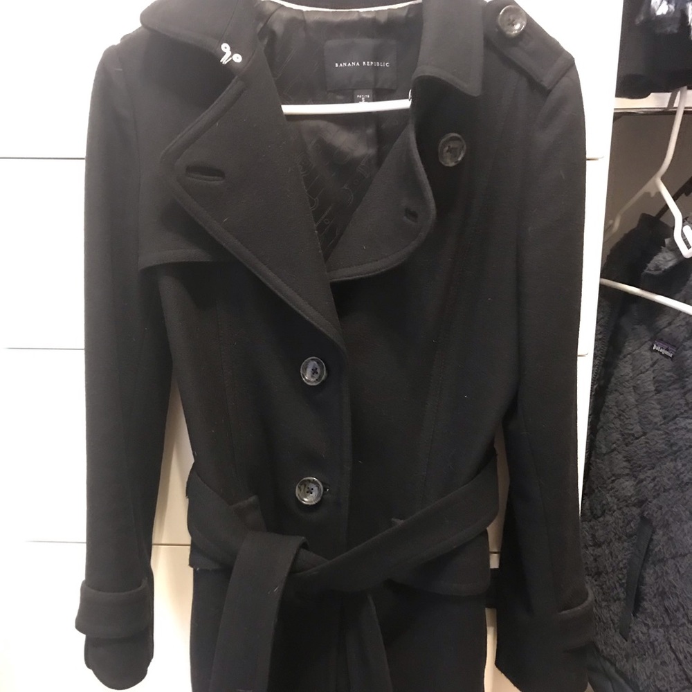 Banana Republic wool coat. Ready for Fall/Winter!
